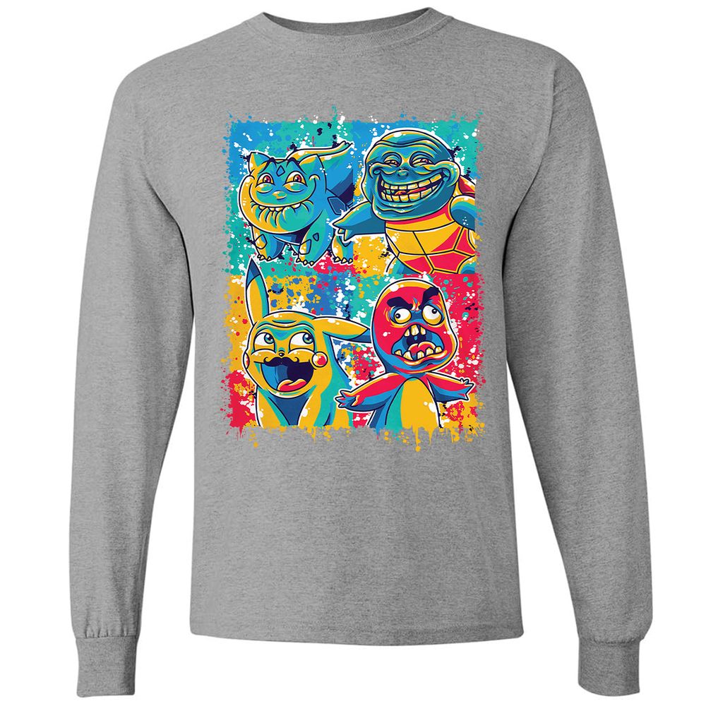 Long Sleeve T-Shirt - PGAH3C36 - Graphite Heather - 6