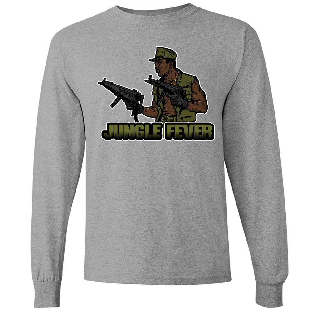 Long Sleeve T-Shirt - QD7BUZJT - Graphite Heather - 6