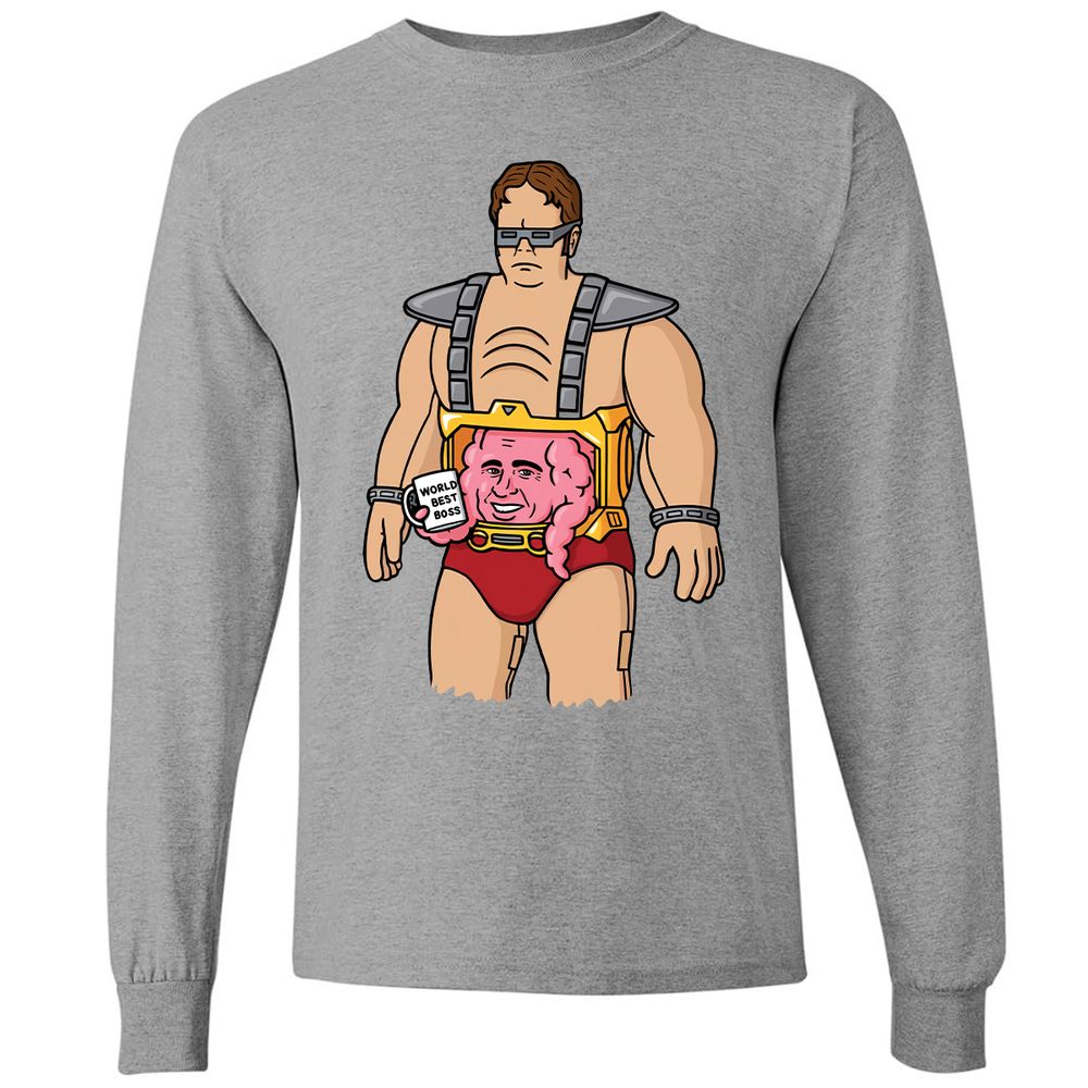 Long Sleeve T-Shirt - B5WGEDB8 - Graphite Heather - 6