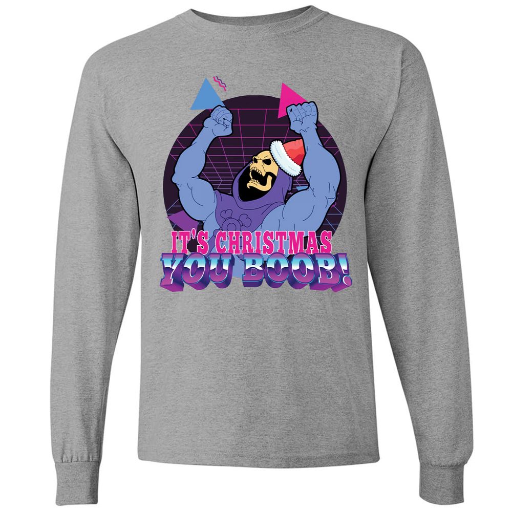 Long Sleeve T-Shirt - 7G6698MF - Graphite Heather - 6