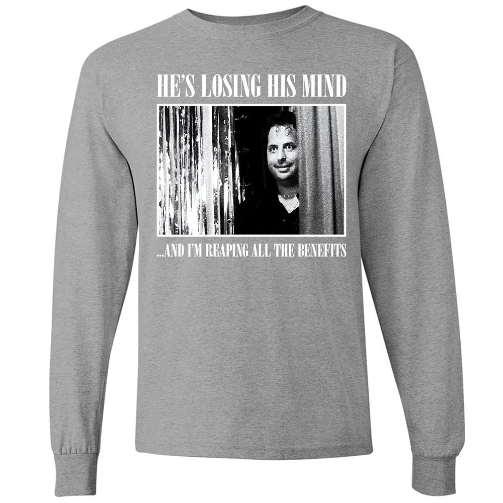 Long Sleeve T-Shirt - WU2B7Z8L - Graphite Heather - 6
