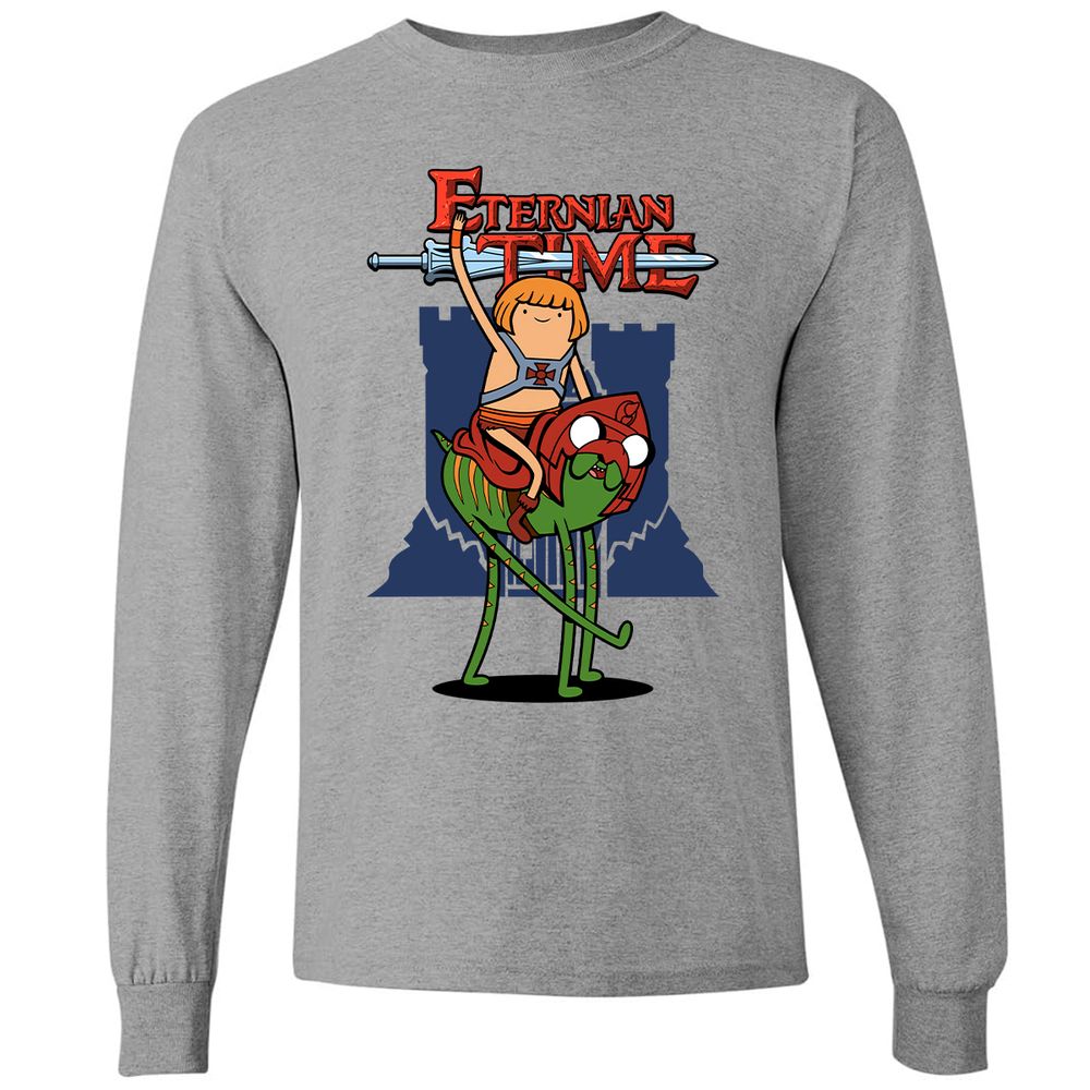 Long Sleeve T-Shirt - NRXGCQNH - Graphite Heather - 6