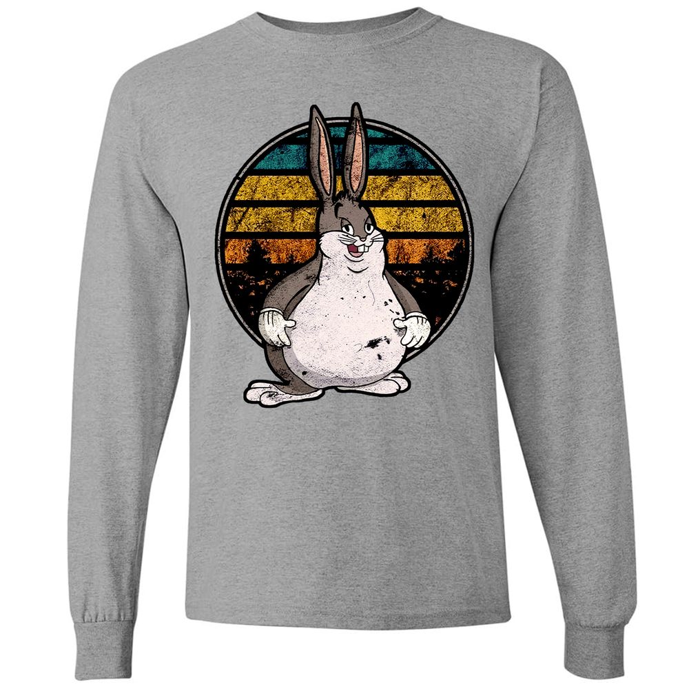 Long Sleeve T-Shirt - 1XNSRHZ3 - Graphite Heather - 6