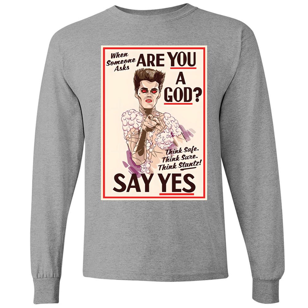 Long Sleeve T-Shirt - GQP7K1SV - Graphite Heather - 6