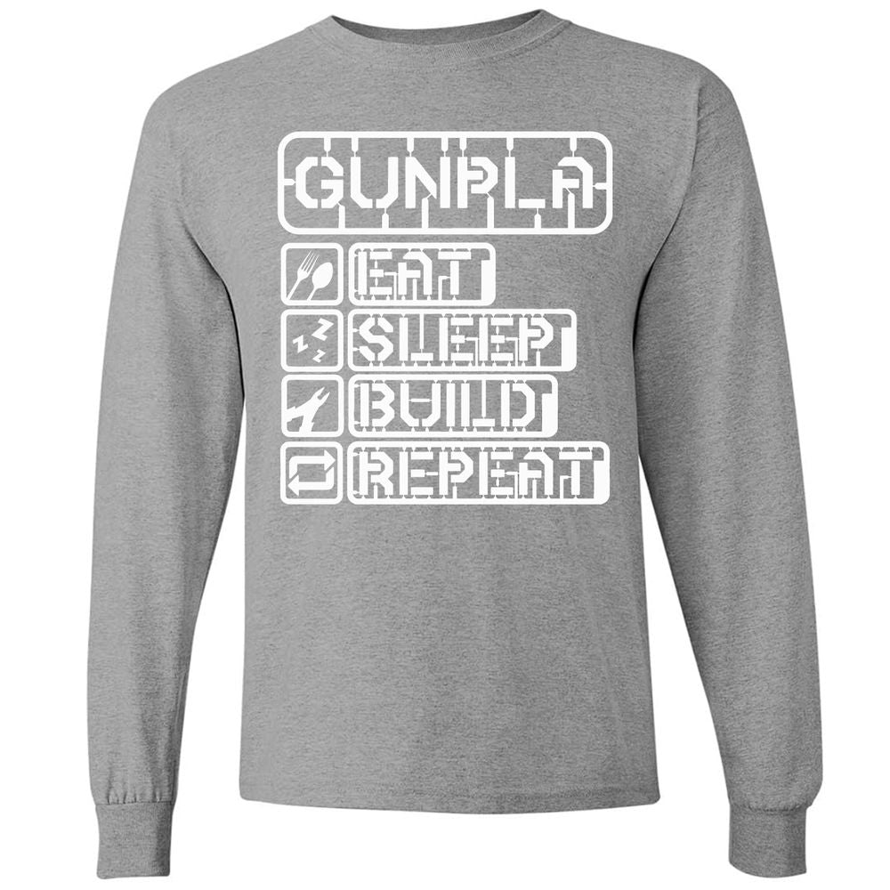 Long Sleeve T-Shirt - SDGME8T4 - Graphite Heather - 6