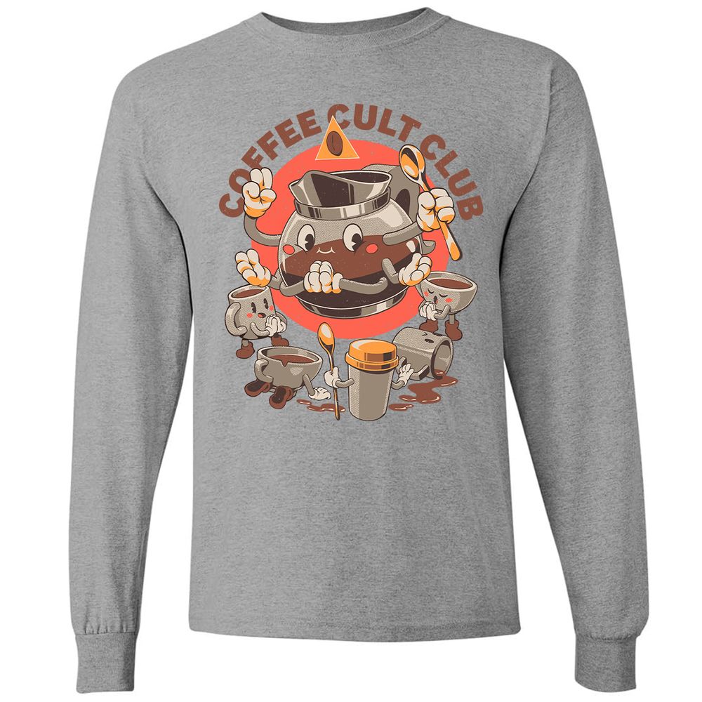 Long Sleeve T-Shirt - HHUF4B4C - Graphite Heather - 6