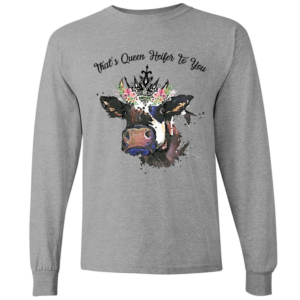 Long Sleeve T-Shirt - HUT9X2HF - Graphite Heather - 6