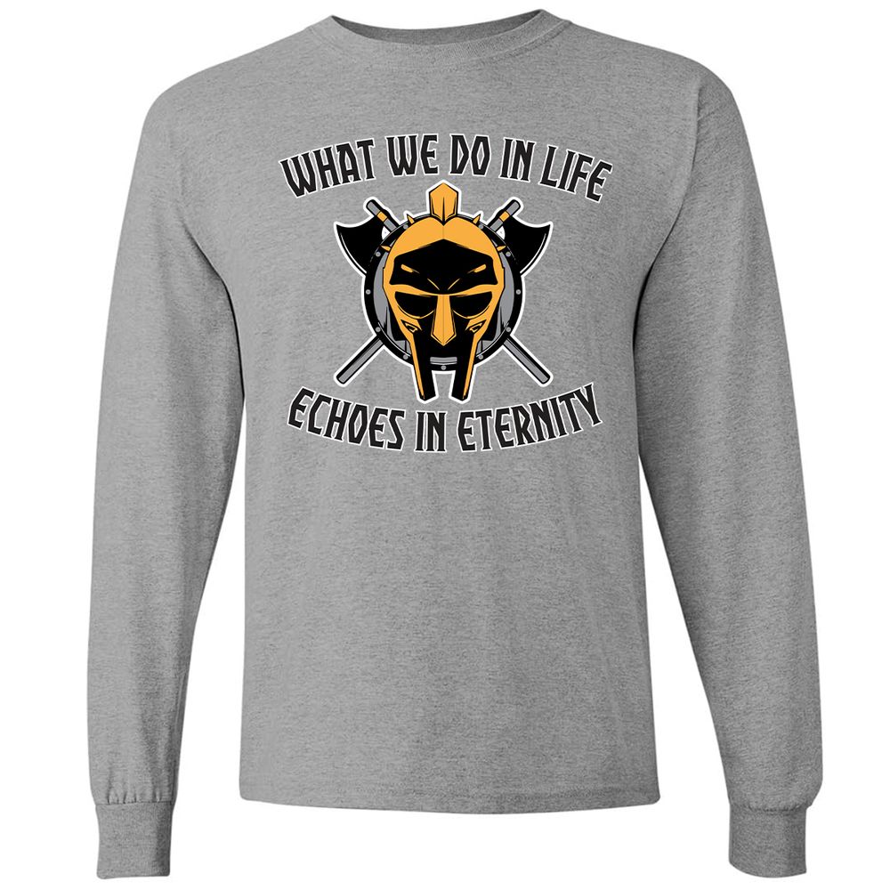 Long Sleeve T-Shirt - GY4HE3U3 - Graphite Heather - 6