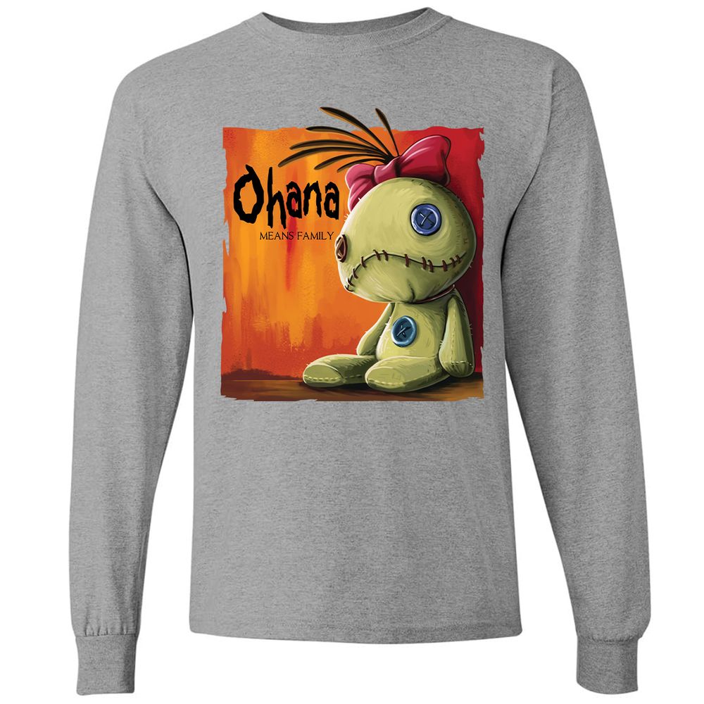 Long Sleeve T-Shirt - J7UUGSV3 - Graphite Heather - 6