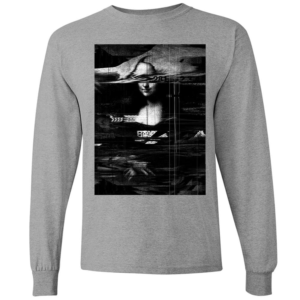 Long Sleeve T-Shirt - 48U27G3M - Graphite Heather - 6