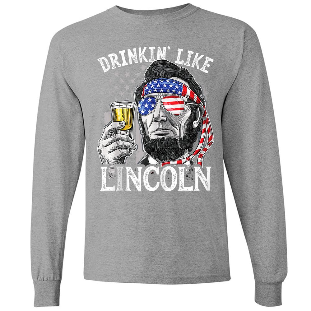 Long Sleeve T-Shirt - FY5DWR2U - Graphite Heather - 6