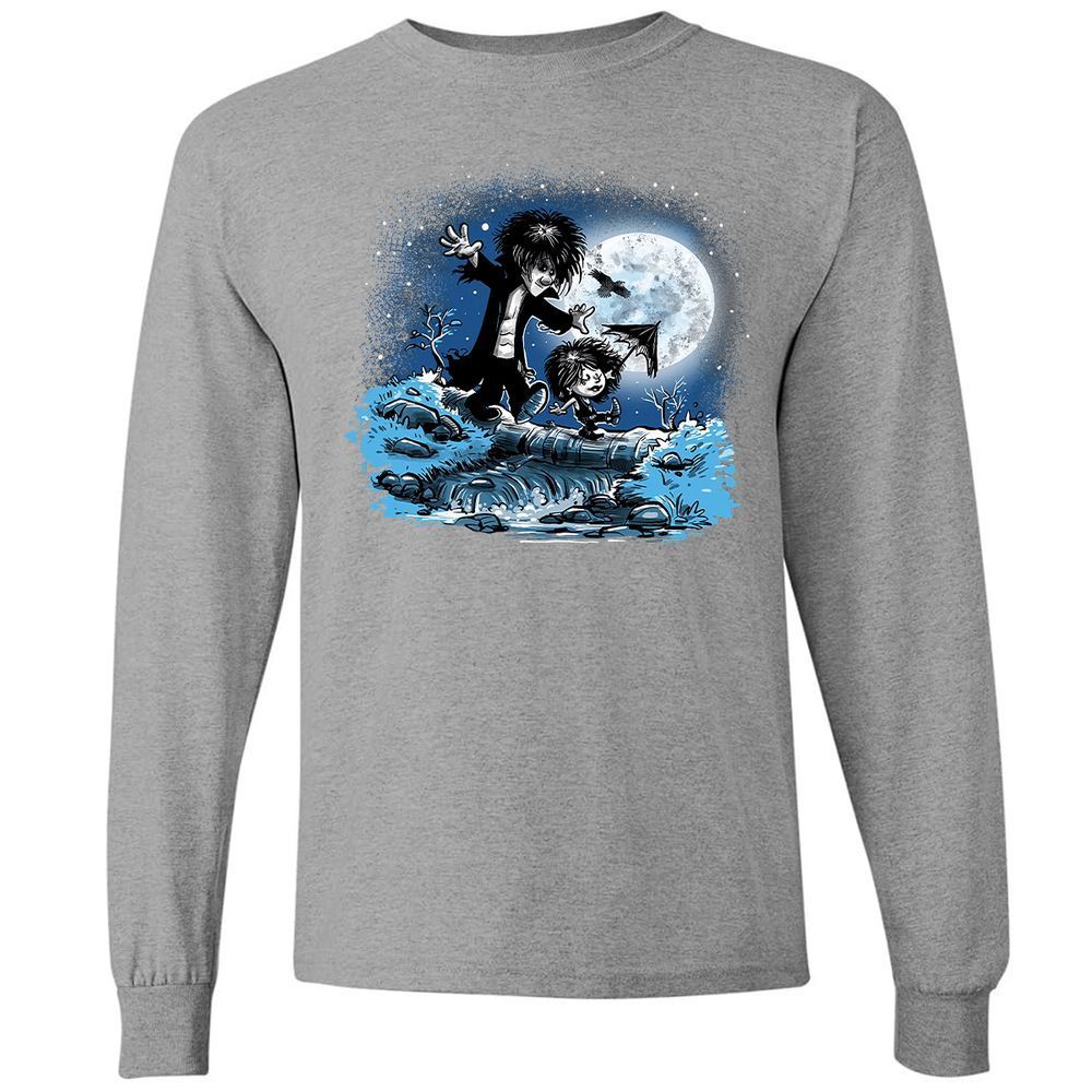 Long Sleeve T-Shirt - BVE3LVB5 - Graphite Heather - 6