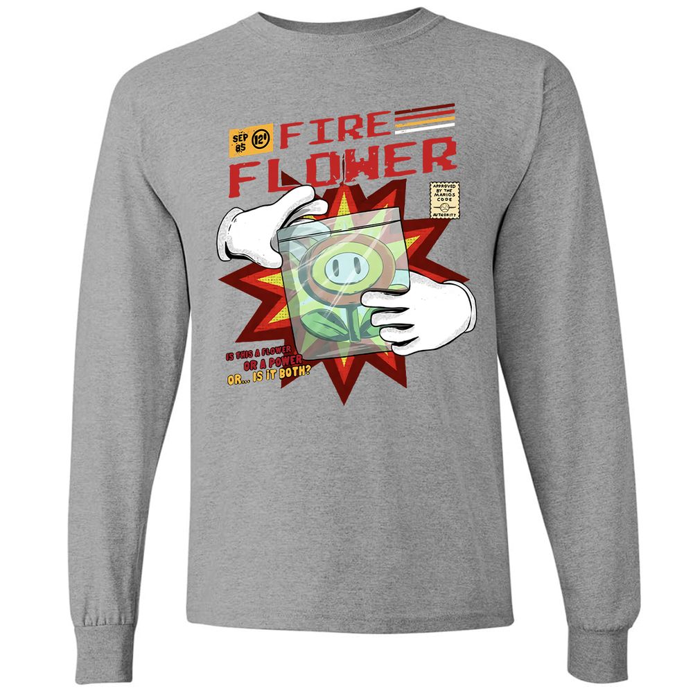 Long Sleeve T-Shirt - ANVK3B6Z - Graphite Heather - 6