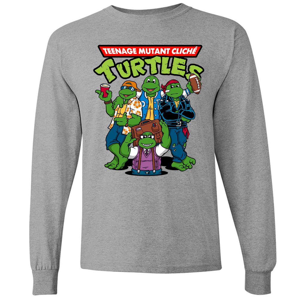 Long Sleeve T-Shirt - YN1NP9Q9 - Graphite Heather - 6