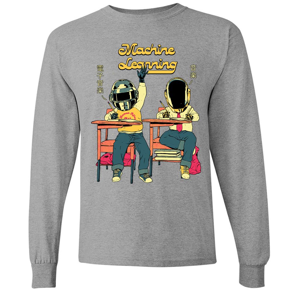 Long Sleeve T-Shirt - TBTE5D9G - Graphite Heather - 6