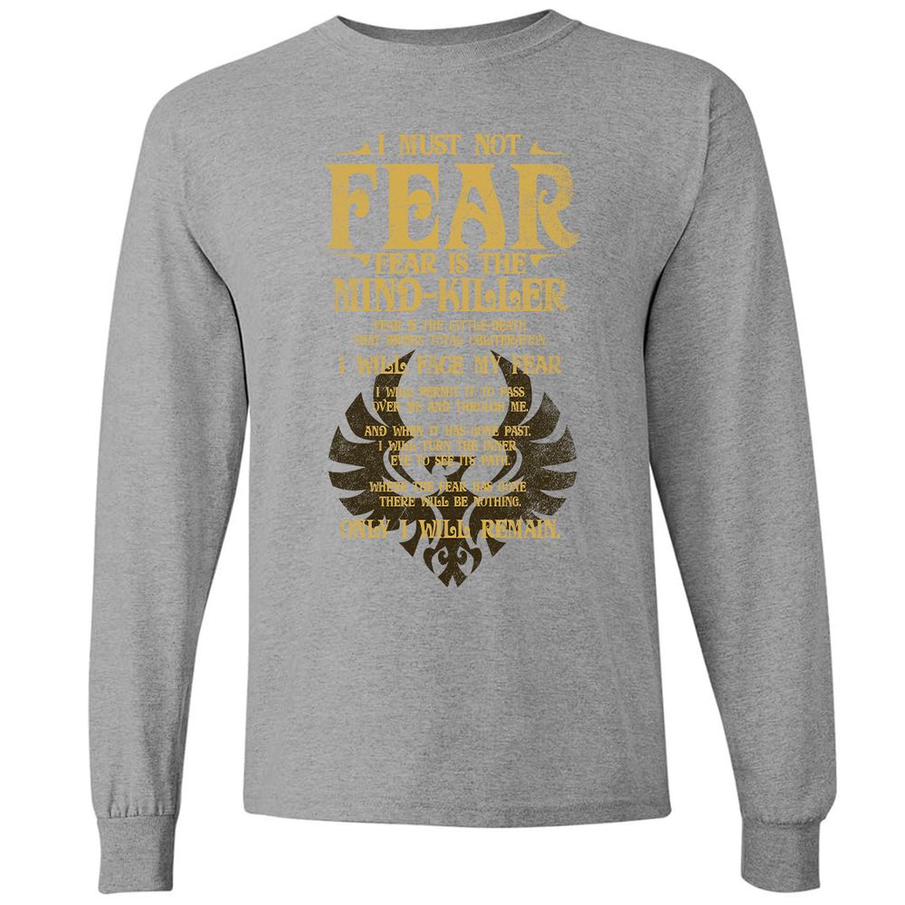 Long Sleeve T-Shirt - TKQRB659 - Graphite Heather - 6