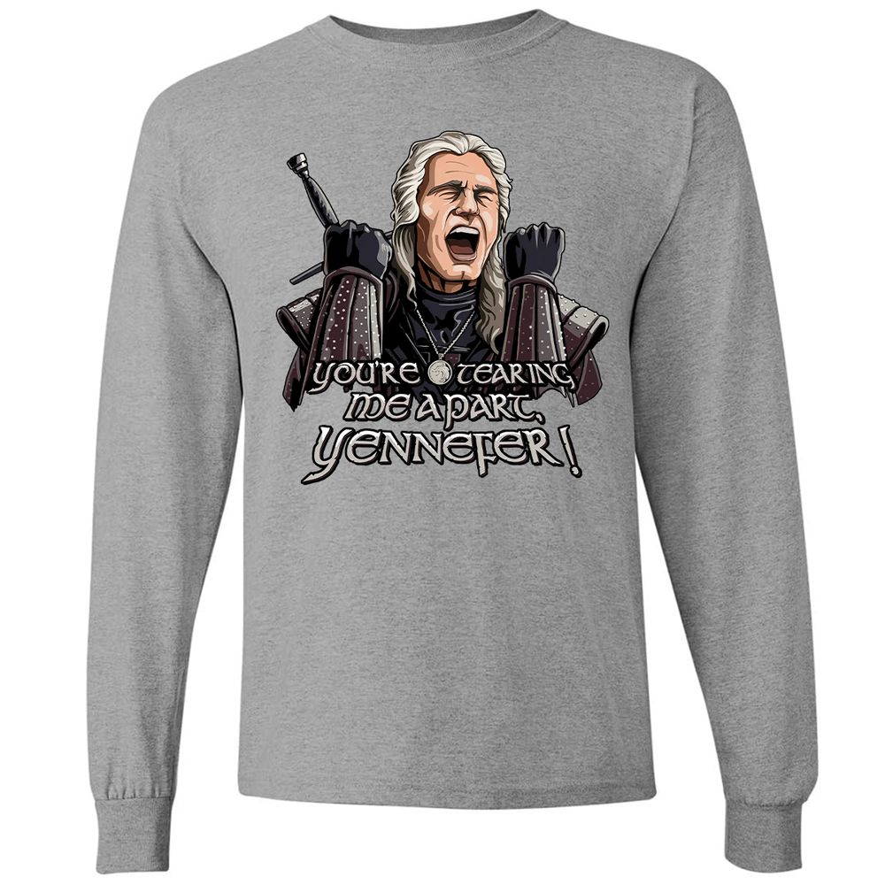 Long Sleeve T-Shirt - VXQBDV9G - Graphite Heather - 6