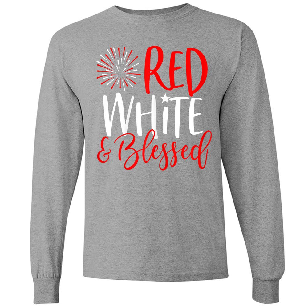 Long Sleeve T-Shirt - 7DW5P8FV - Graphite Heather - 6