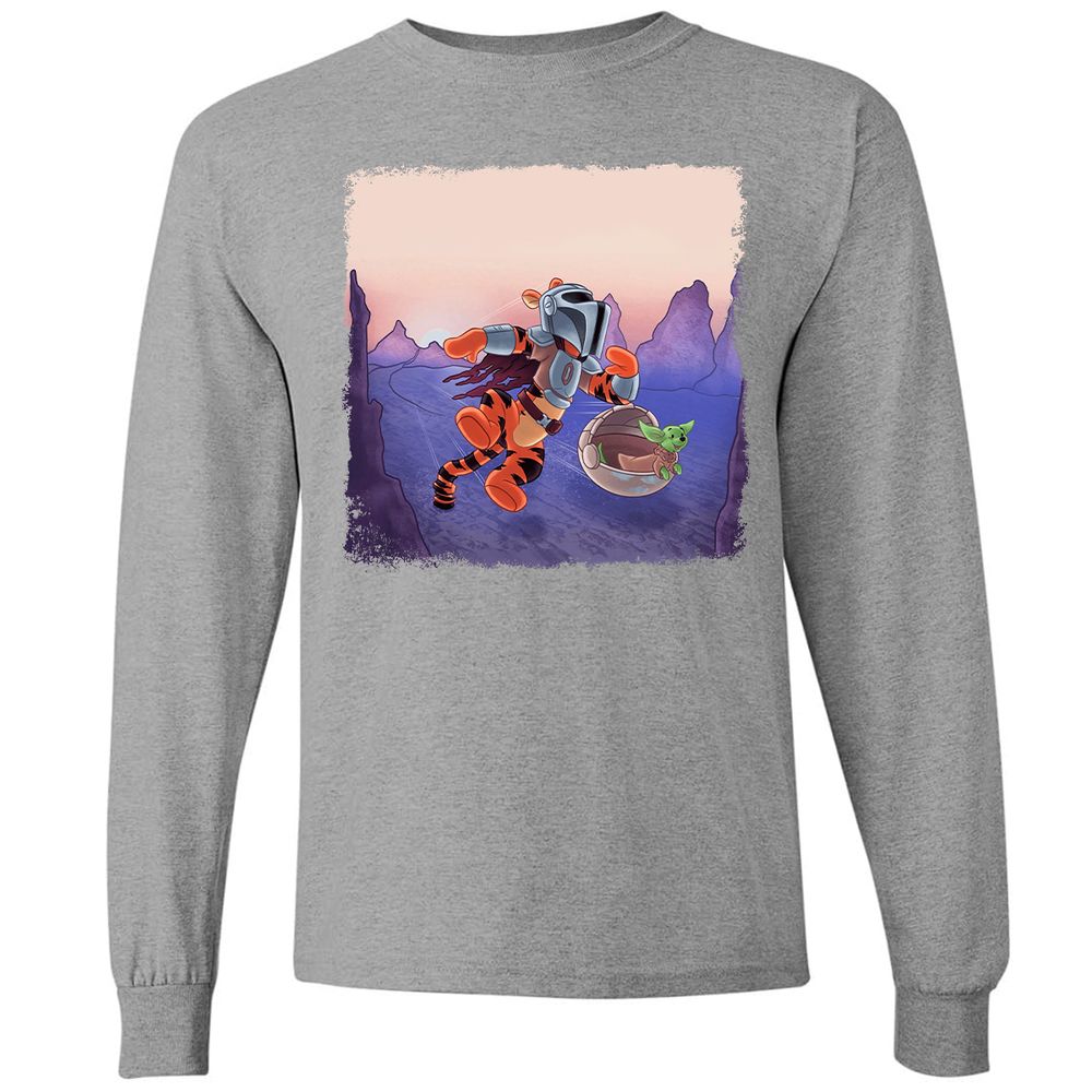 Long Sleeve T-Shirt - C4QABE1T - Graphite Heather - 6