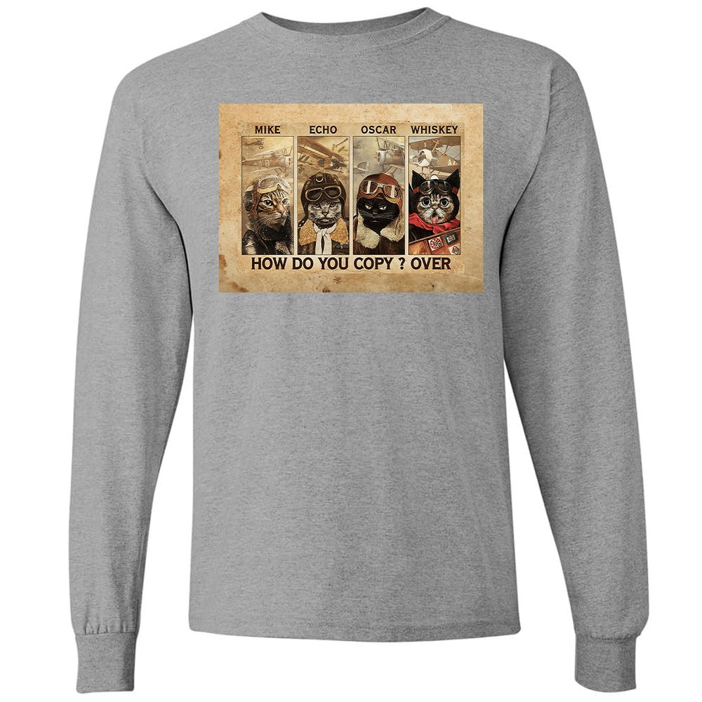 Long Sleeve T-Shirt - 4ZMTXSZA - Graphite Heather - 6