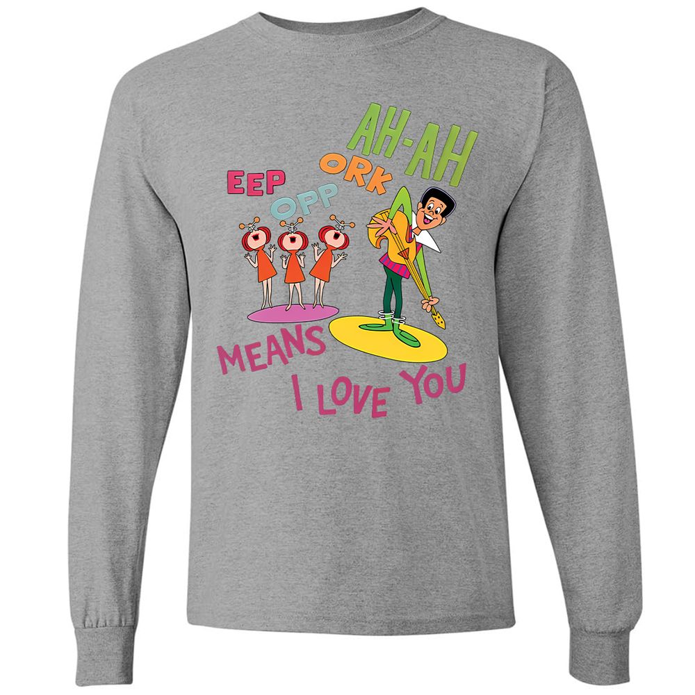 Long Sleeve T-Shirt - 7WQA9DF1 - Graphite Heather - 6