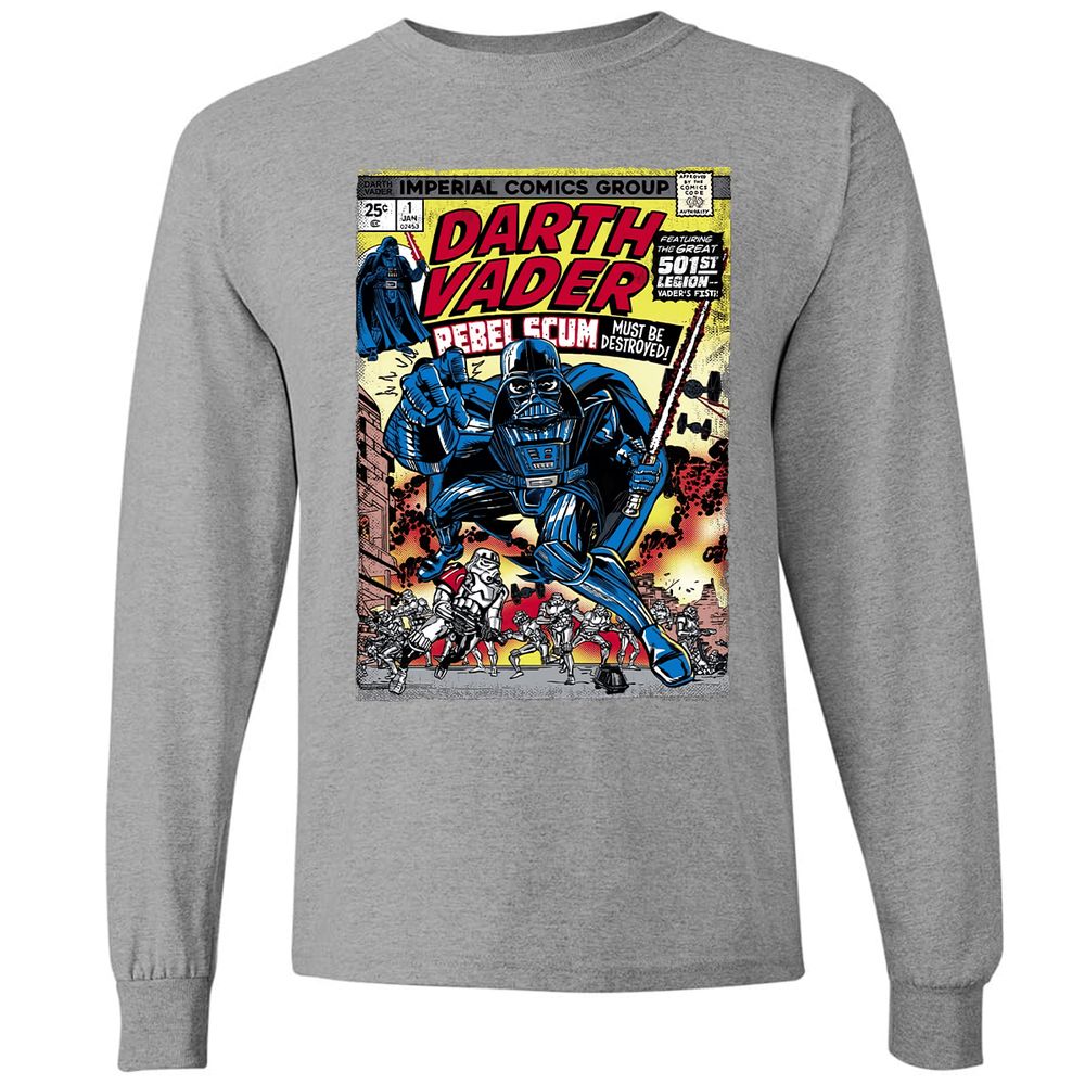 Long Sleeve T-Shirt - YBEEUHWB - Graphite Heather - 6