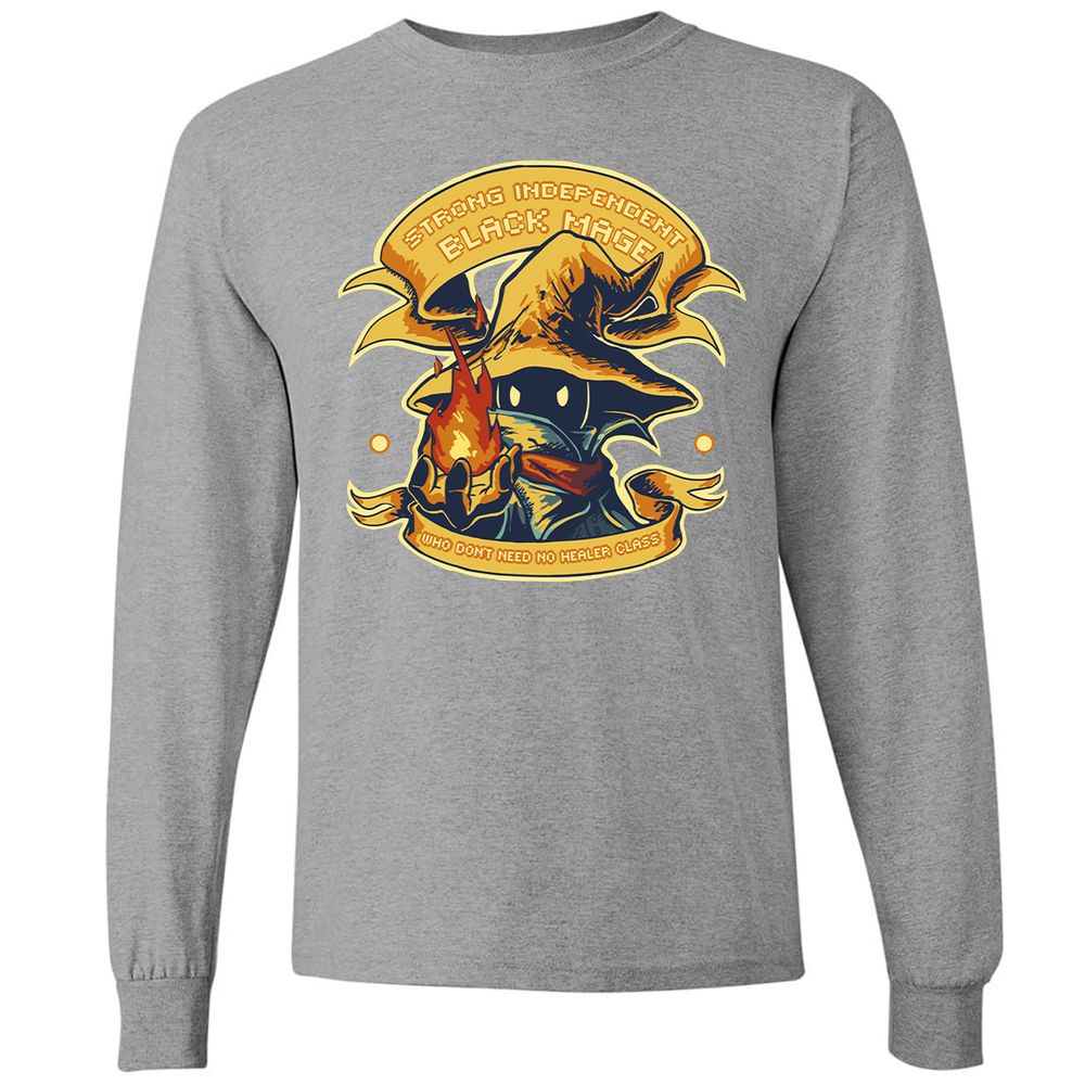 Long Sleeve T-Shirt - NKD4MWUM - Graphite Heather - 6