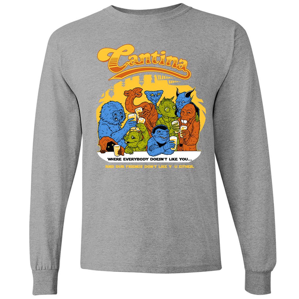 Long Sleeve T-Shirt - BWD7AEBQ - Graphite Heather - 6