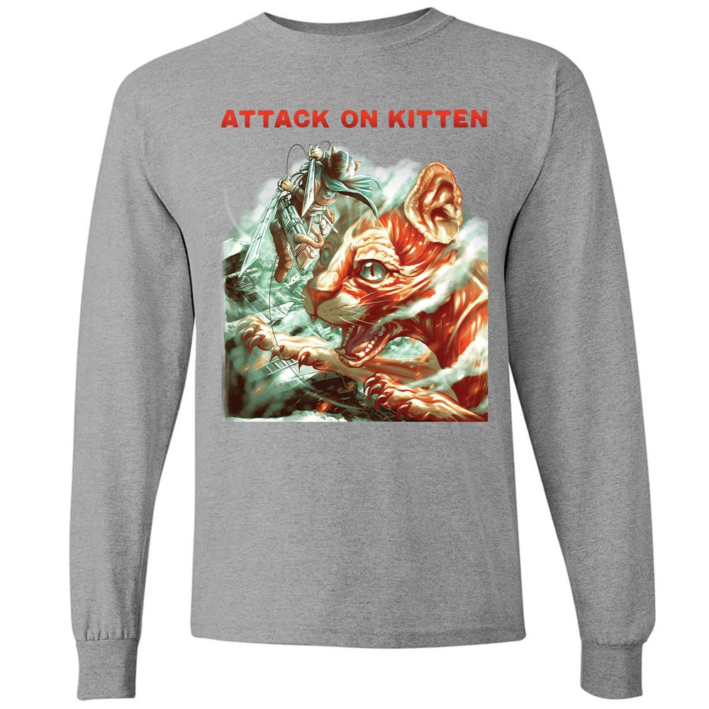 Long Sleeve T-Shirt - RUHAV6WC - Graphite Heather - 6