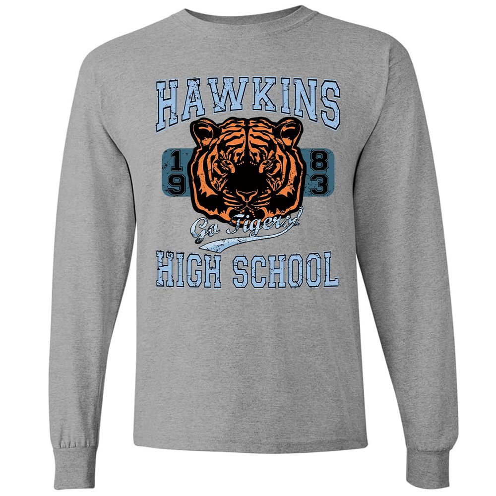 Long Sleeve T-Shirt - 51CY5ZMR - Graphite Heather - 6