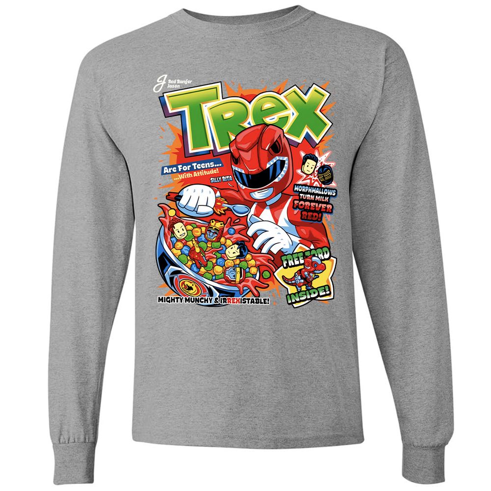 Long Sleeve T-Shirt - S4QWXD88 - Graphite Heather - 6