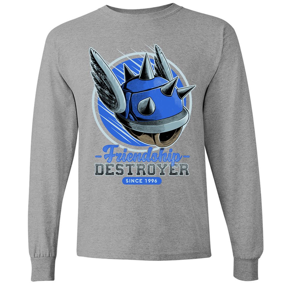 Long Sleeve T-Shirt - BR2CDMQZ - Graphite Heather - 6