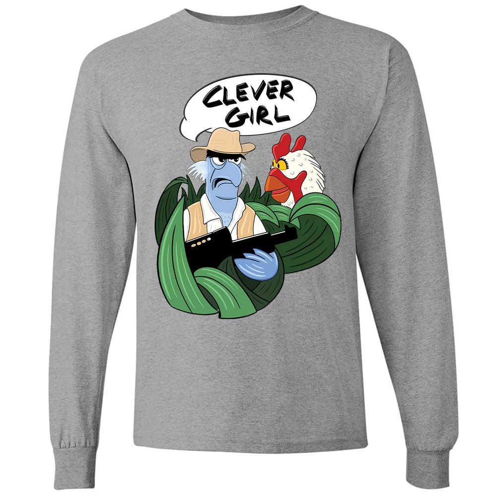 Long Sleeve T-Shirt - R1AV5Y1P - Graphite Heather - 6