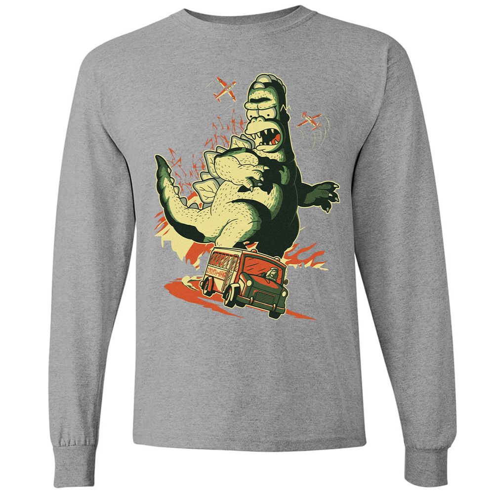 Long Sleeve T-Shirt - Z1ZSQVXP - Graphite Heather - 6