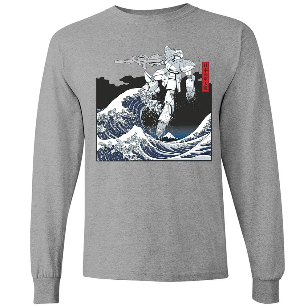 Long Sleeve T-Shirt - RDDH217Q - Graphite Heather - 6