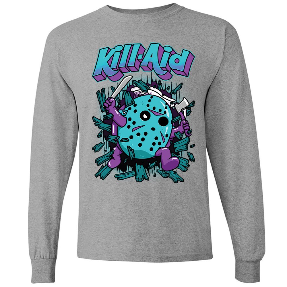 Long Sleeve T-Shirt - TRSRGNR1 - Graphite Heather - 6