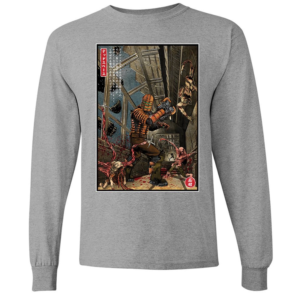 Long Sleeve T-Shirt - 1JNCPR8Z - Graphite Heather - 6