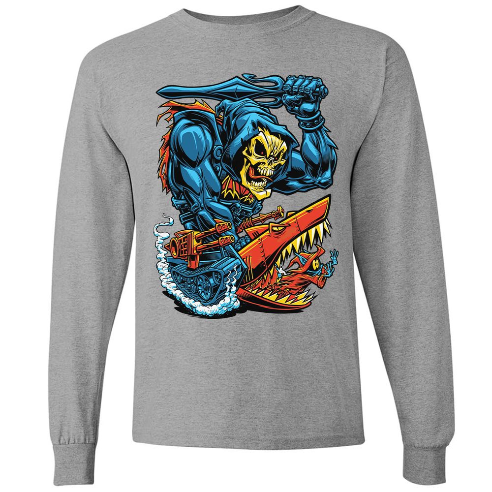 Long Sleeve T-Shirt - NREY14XK - Graphite Heather - 6