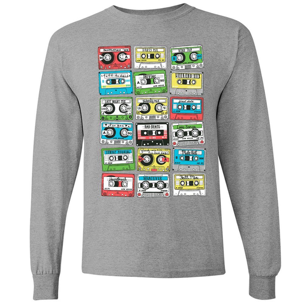 Long Sleeve T-Shirt - KTNQMPPV - Graphite Heather - 6