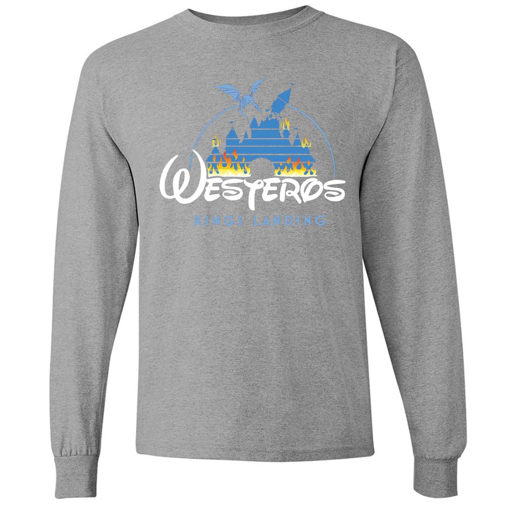 Long Sleeve T-Shirt - L5T4G5PM - Graphite Heather - 6