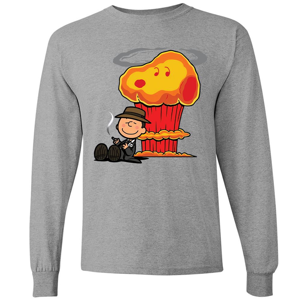 Long Sleeve T-Shirt - 3CUQQ5U8 - Graphite Heather - 6