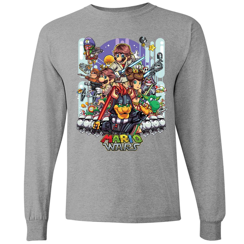 Long Sleeve T-Shirt - LMPEUBS2 - Graphite Heather - 6