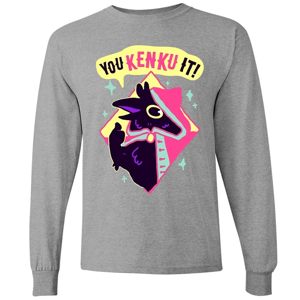 Long Sleeve T-Shirt - E1YKPWSX - Graphite Heather - 6