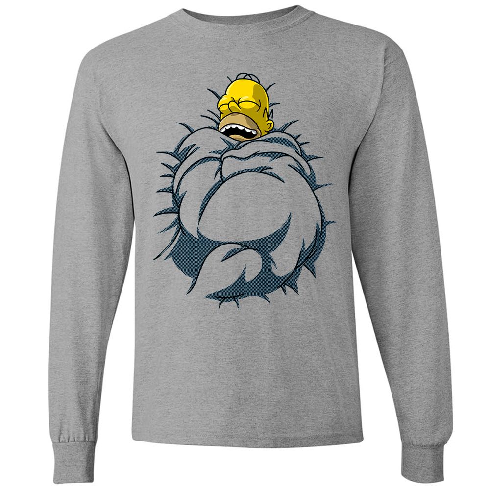 Long Sleeve T-Shirt - LMF734TT - Graphite Heather - 6