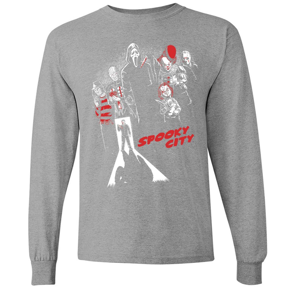 Long Sleeve T-Shirt - PBSVUP7C - Graphite Heather - 6