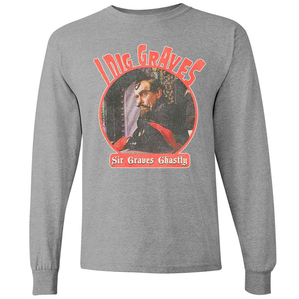 Long Sleeve T-Shirt - HJX9KPJW - Graphite Heather - 6