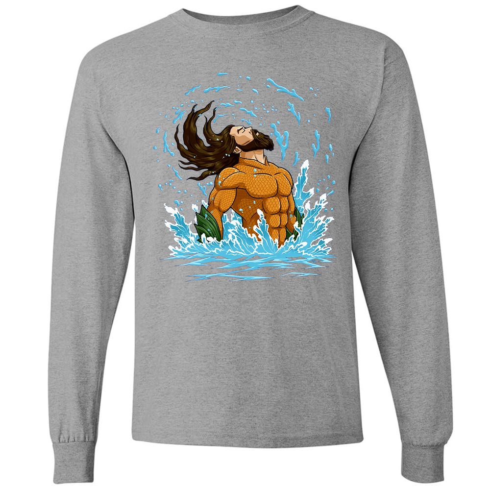 Long Sleeve T-Shirt - 5SEGJJNT - Graphite Heather - 6