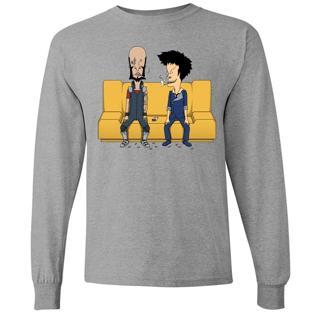 Long Sleeve T-Shirt - F6JNZQ3Y - Graphite Heather - 6