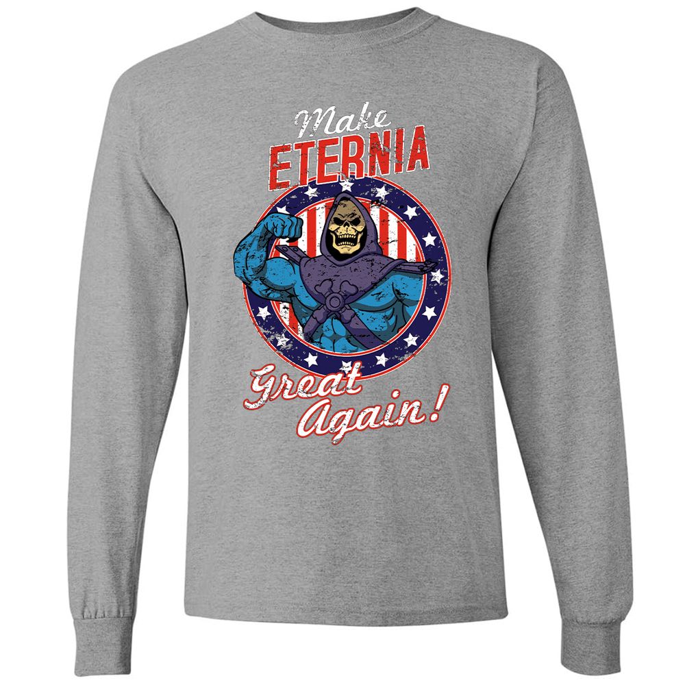 Long Sleeve T-Shirt - P4GGCA8E - Graphite Heather - 6