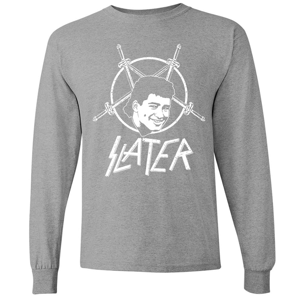 Long Sleeve T-Shirt - 3DK9YZAD - Graphite Heather - 6